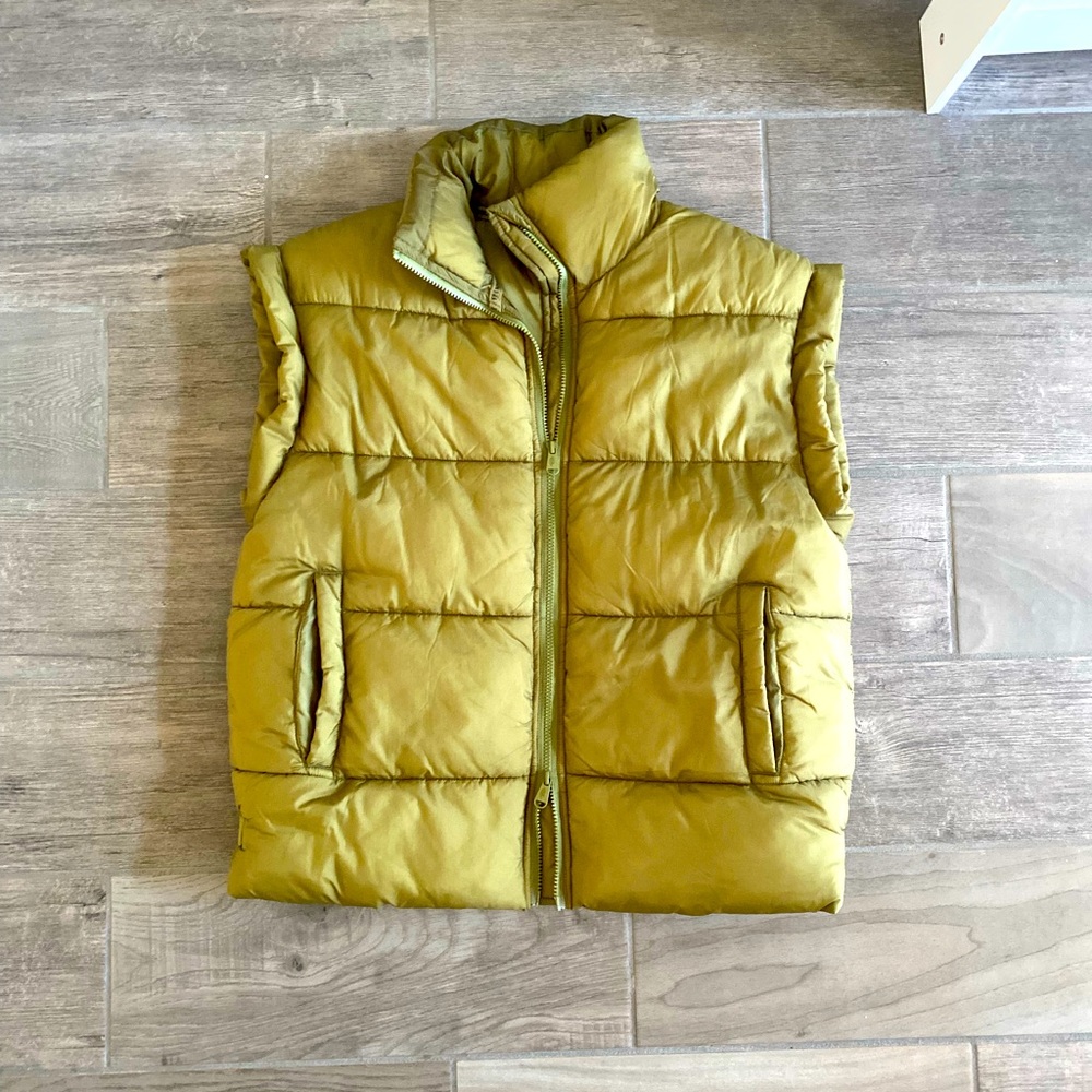 Free People Movement puffer boyfriend vest XS